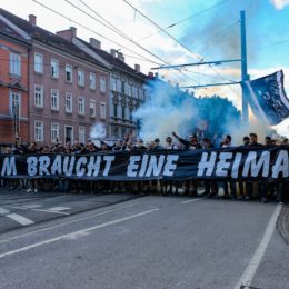 Corteo der Sturmfans